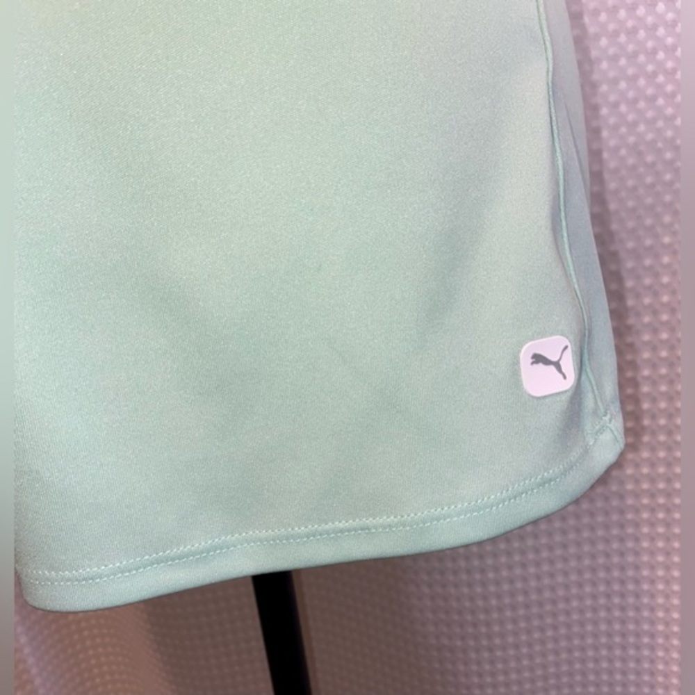 PUMA sports sleeveless golf polo size small - Mint - Picture 9 of 13